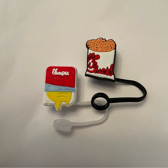 Stanley Other - New Chick-fil-A Stanley cup and/or tumbler straw topper/cover bundle